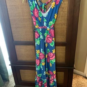 Matilda Jane blue floral maxi dress